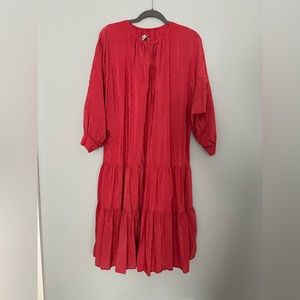 Zara Tiered Knee Length Dress